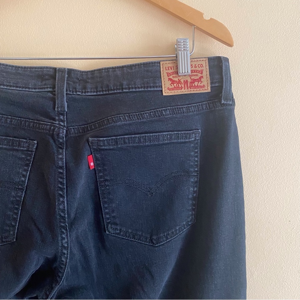 Levis Superlow Boot Woman 33 Black Zip Fly Stretch Y2K Streetwear Classic Comfy - Picture 6 of 16